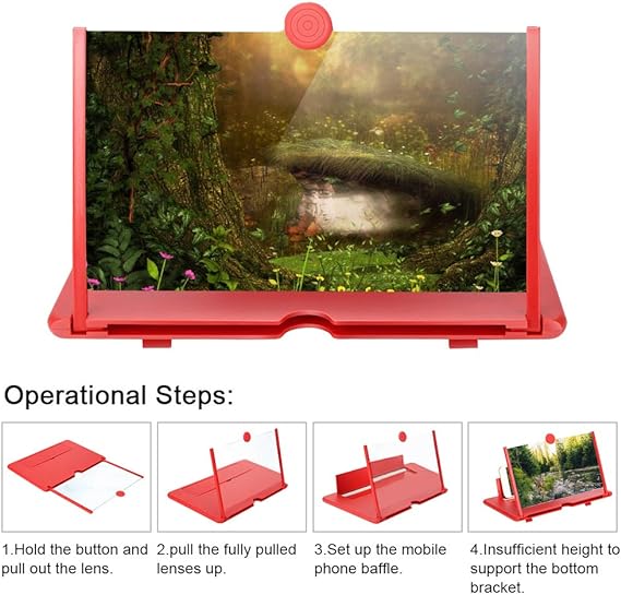 3D Mobile screen Magnifier